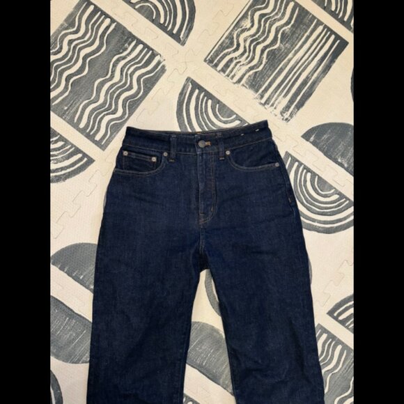 Madewell The Curvy '90s Straight Jean Women Size 25 NWOT - Picture 3 of 9